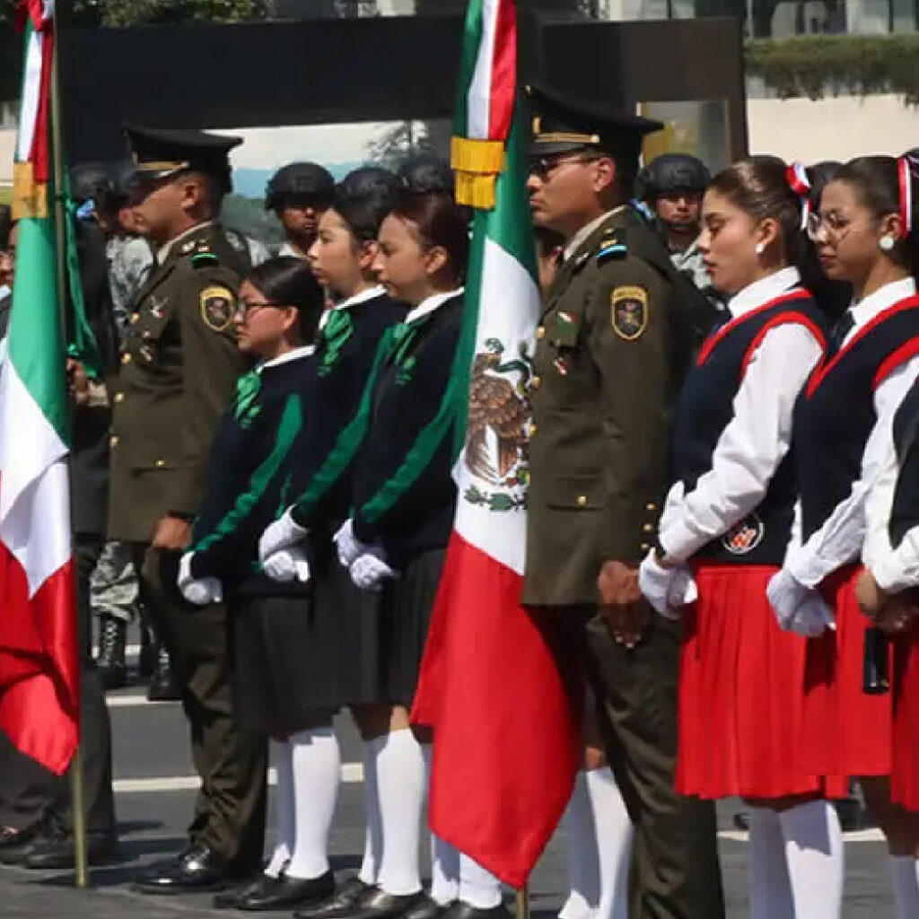 Ceremonias Cívicas en Puebla
