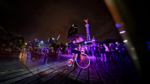 Paseo nocturno en bicicleta, CDMX 2022