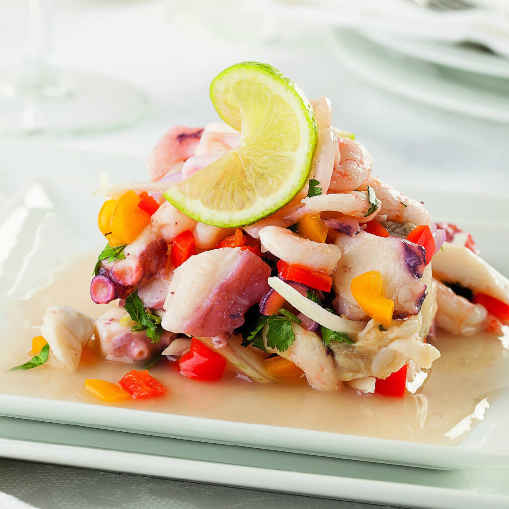 Ceviche en Cancún