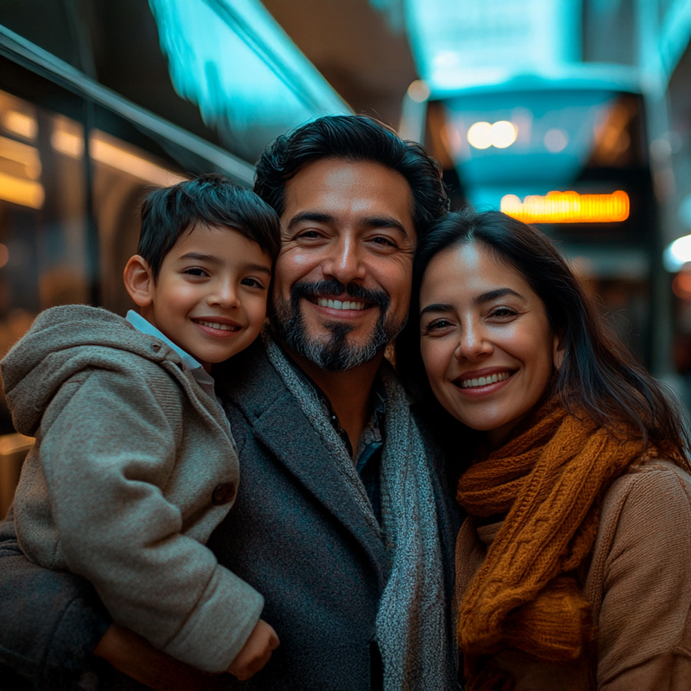 Viajes en autobús con niños