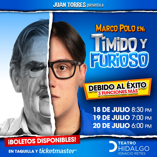 Segunda parada teatral: “Tímido y furioso”