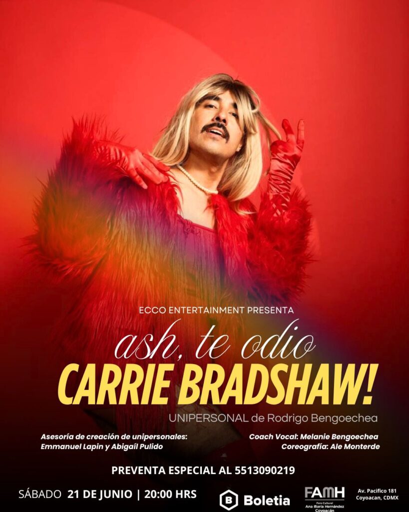 Quinta parada teatral: Ash te odio Carrie Bradshaw
