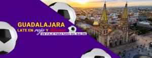 Guadalajara late en rojo y blanco: un viaje para fans del balón