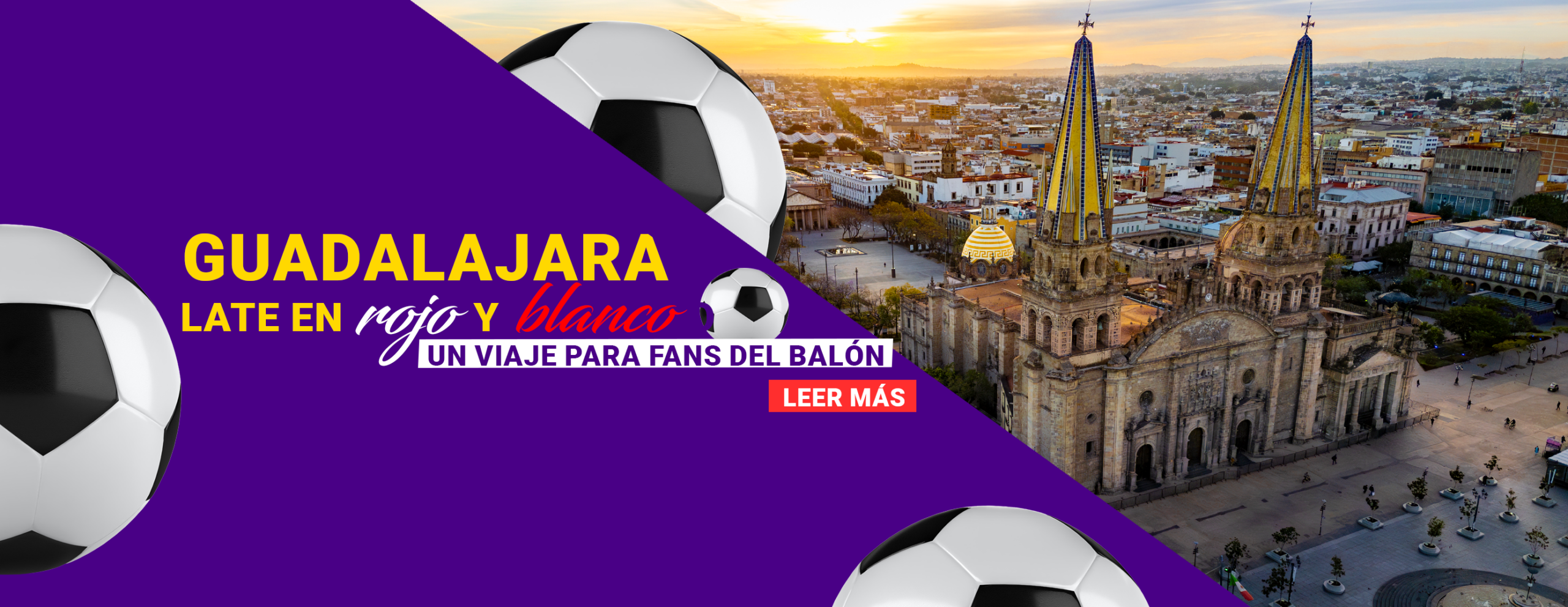 Guadalajara late en rojo y blanco: un viaje para fans del balón